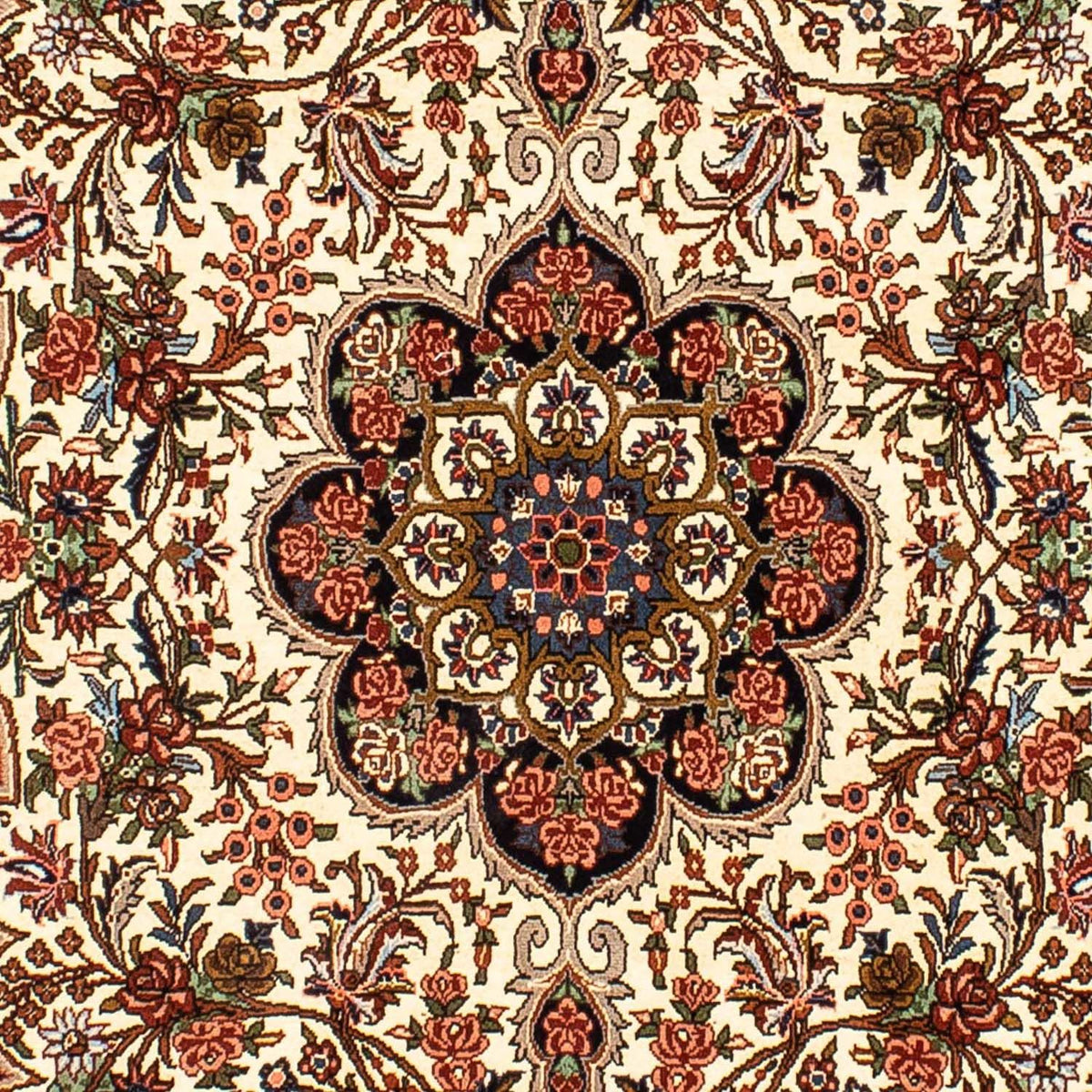 Alfombra persa - Bidjar - 211 x 139 cm - beige