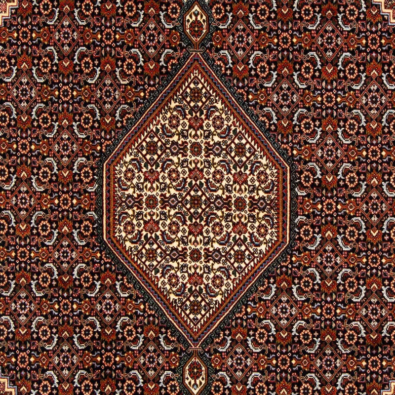 Alfombra persa - Bidjar - 270 x 167 cm - marrón