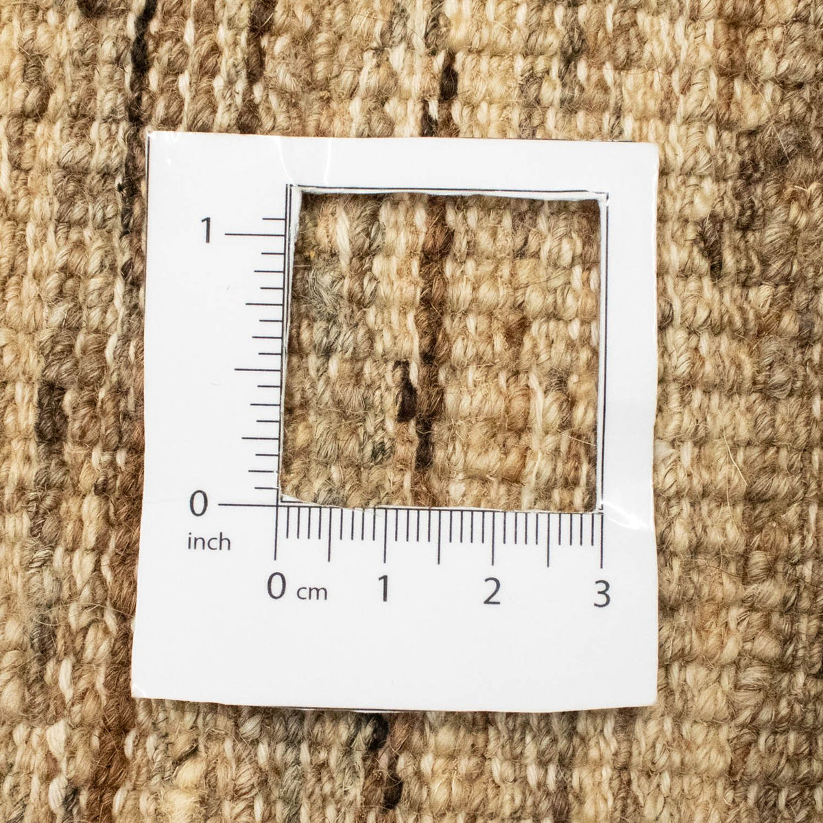 Alfombra Gabbeh - Indus - 227 x 166 cm - marrón claro