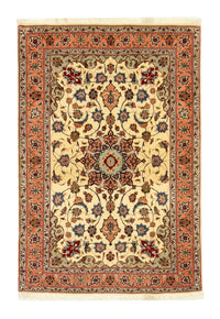 Alfombra Persa - Tabriz - Real - 151 x 102 cm - beige