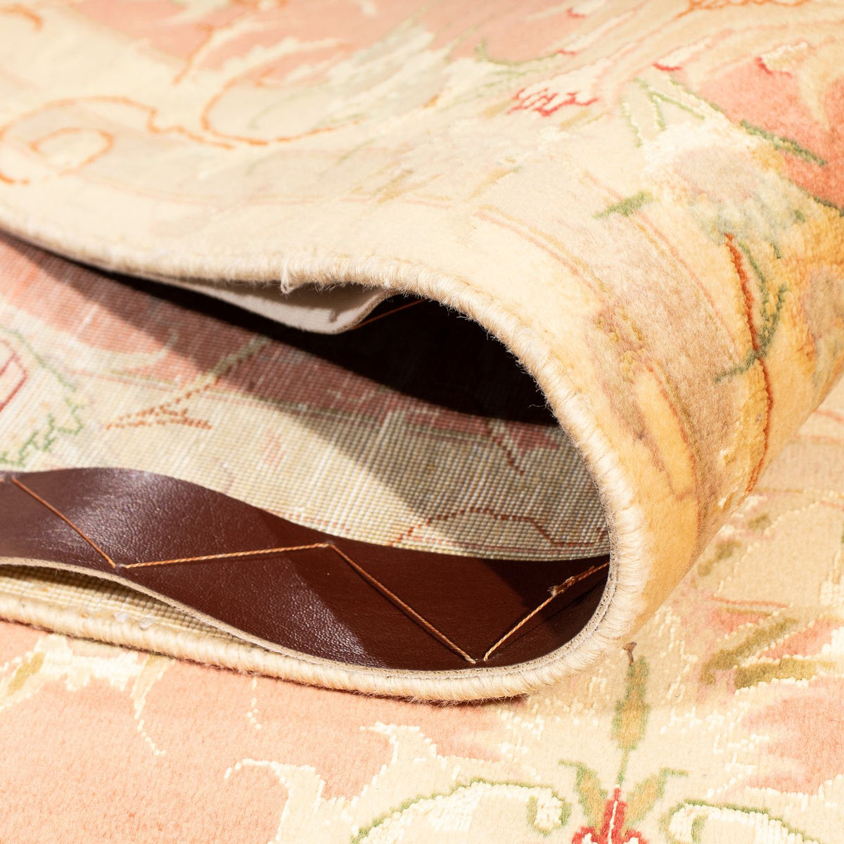 Alfombra Persa - Tabriz - Real cuadrado  - 203 x 200 cm - beige