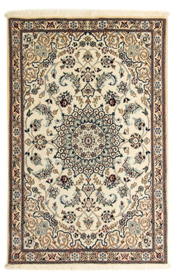 Alfombra Persa - Nain - Real - 135 x 88 cm - beige