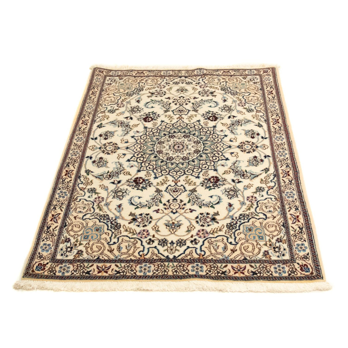 Alfombra Persa - Nain - Real - 135 x 88 cm - beige