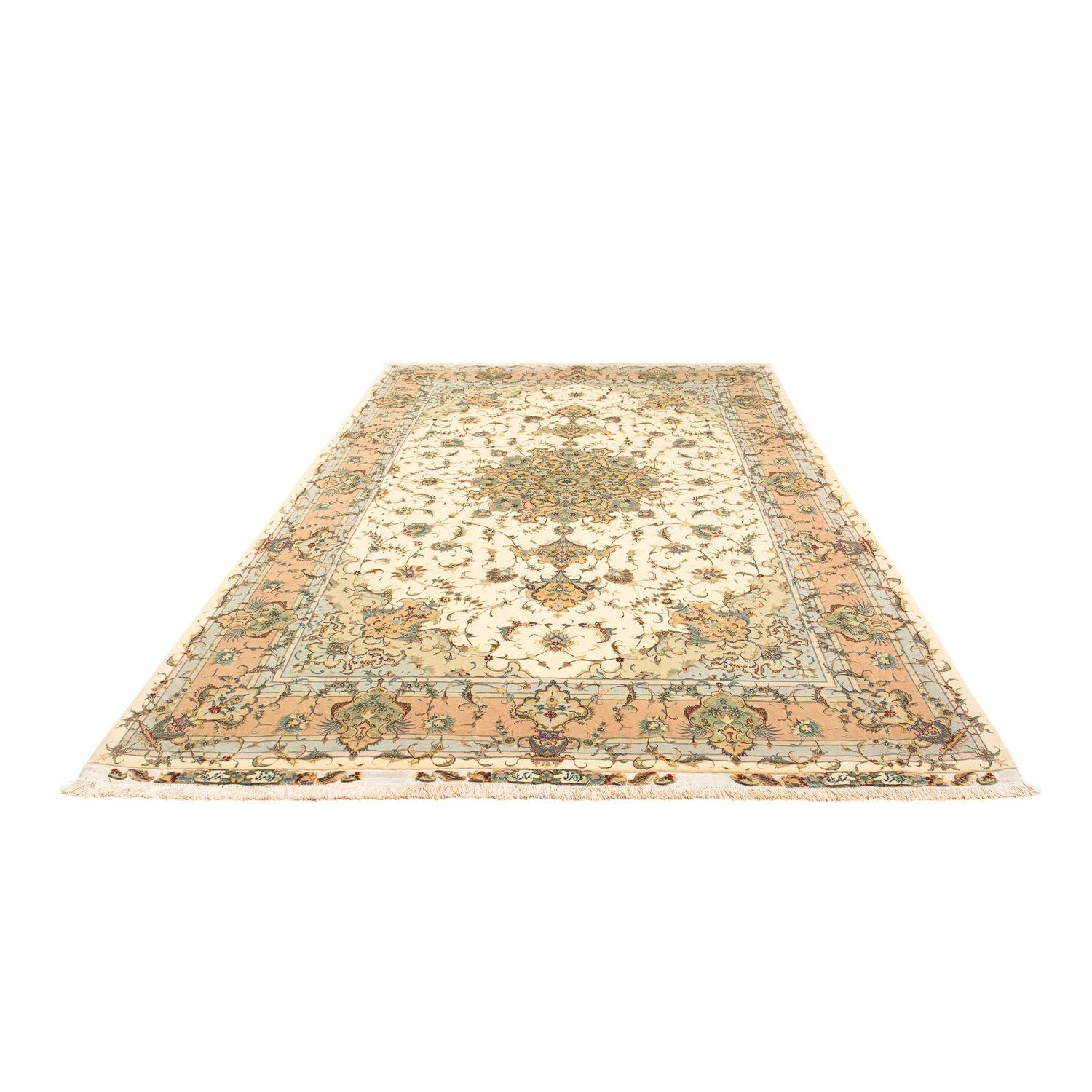 Alfombra Persa - Tabriz - Real - 308 x 200 cm - beige