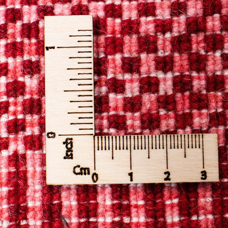 Alfombra de diseño - 182 x 132 cm - rojo