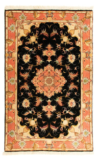 Alfombra Persa - Tabriz - Real - 118 x 71 cm - negro