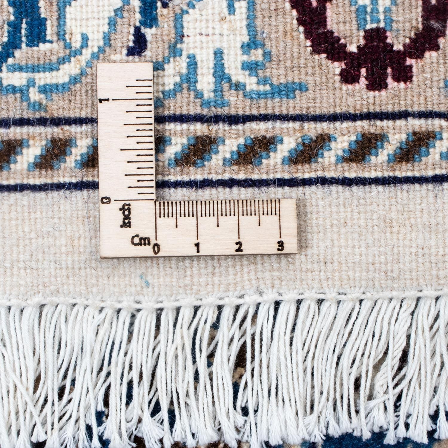 Alfombra persa - Nain - 297 x 199 cm - beige