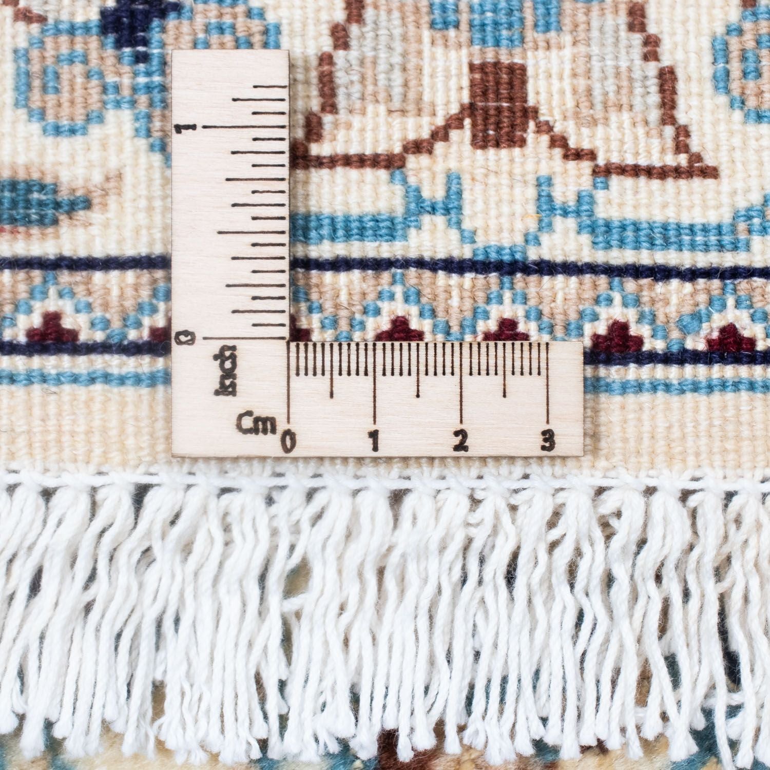 Alfombra persa - Nain - 293 x 199 cm - beige