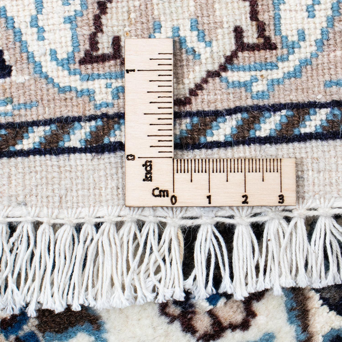 Alfombra persa - Nain - 283 x 200 cm - beige