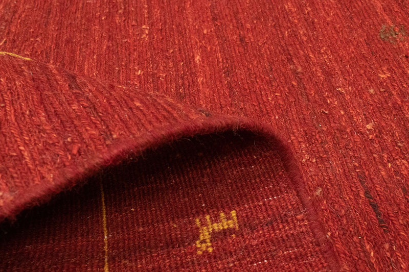 Alfombra Gabbeh - Persa - 175 x 112 cm - rojo