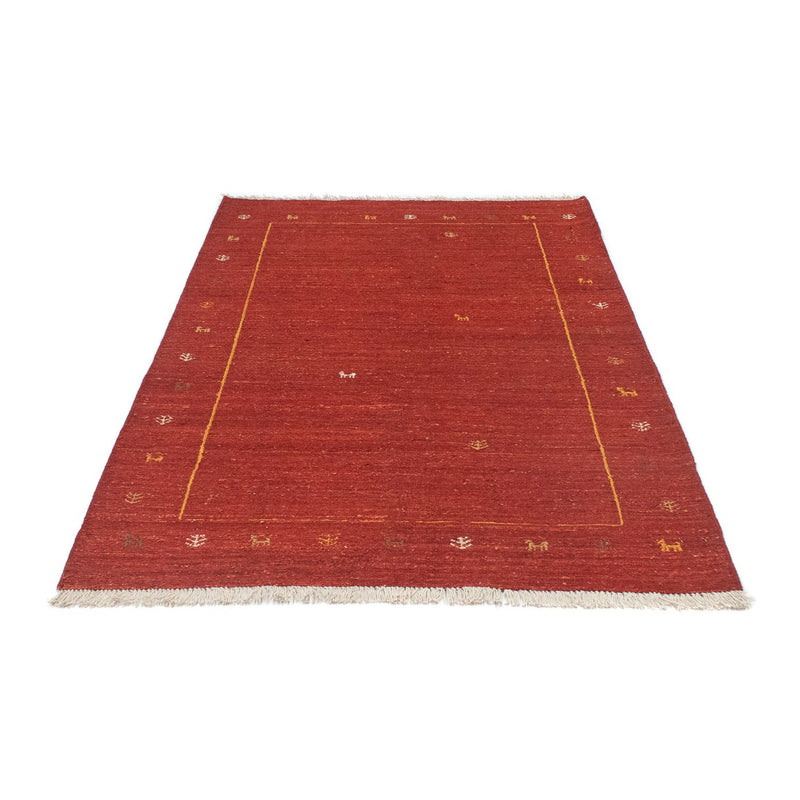 Alfombra Gabbeh - Persa - 175 x 112 cm - rojo