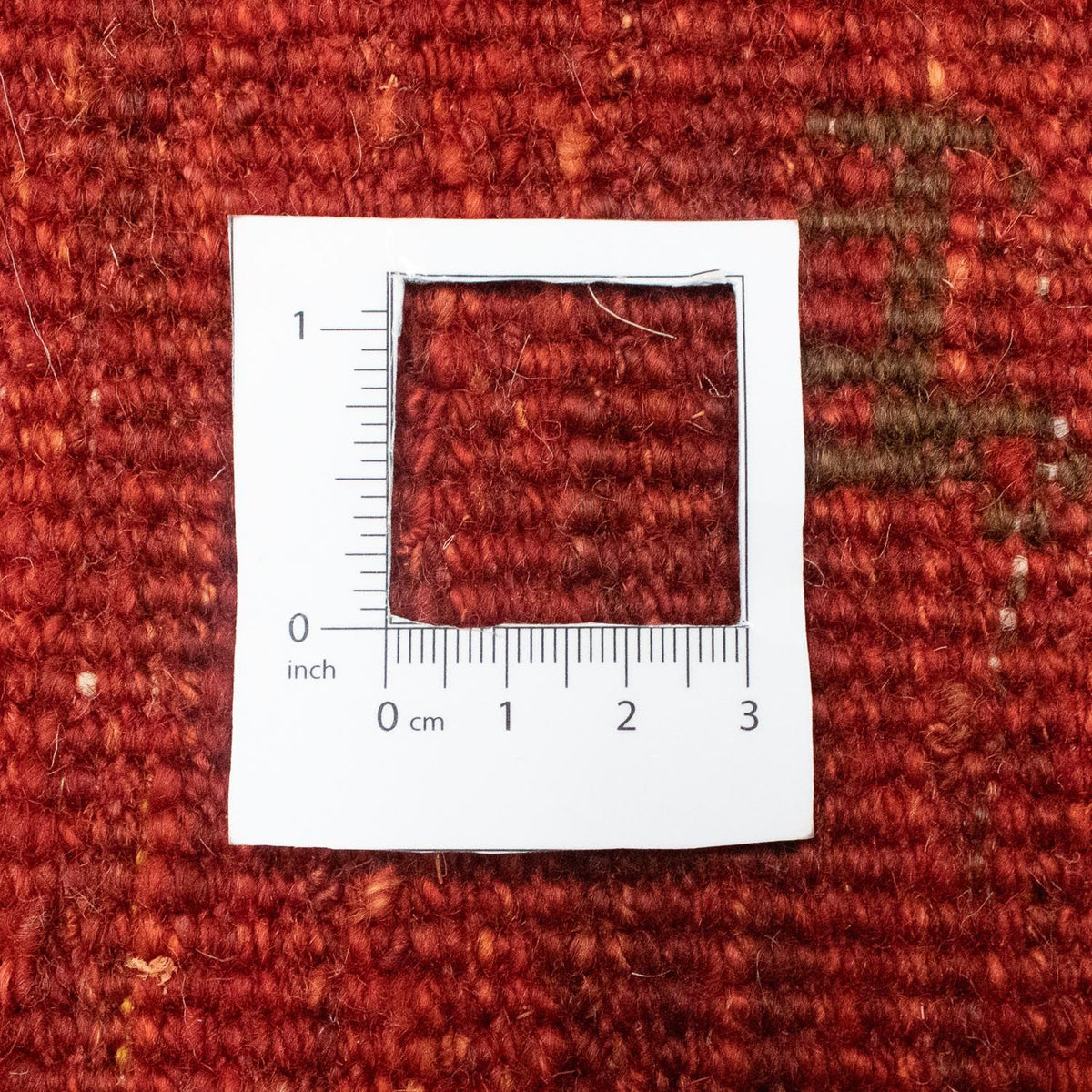 Alfombra Gabbeh - Persa - 175 x 112 cm - rojo