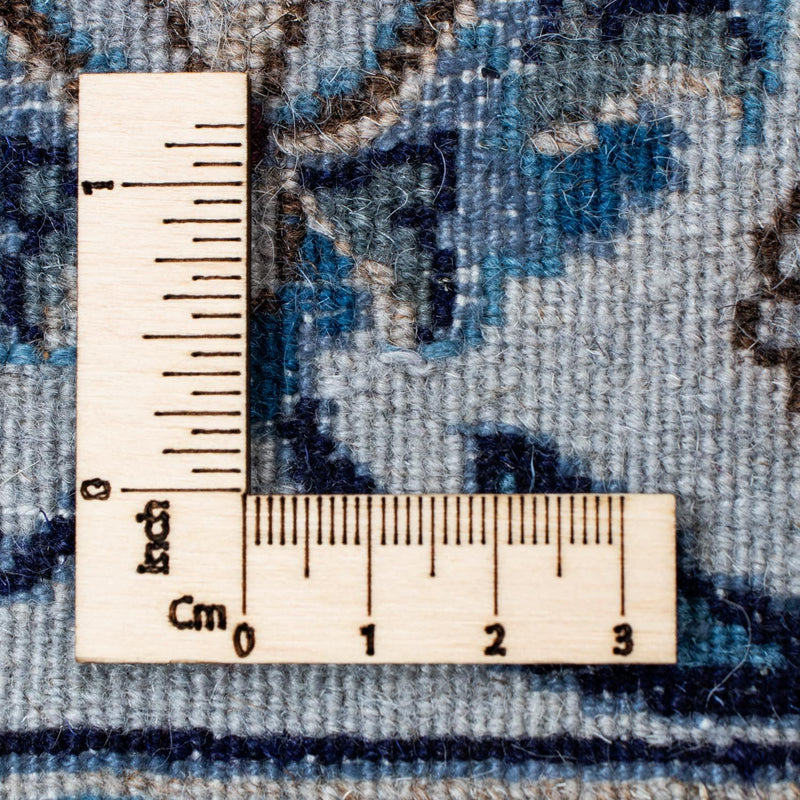 Alfombra persa - Nain - 294 x 198 cm - azul marino