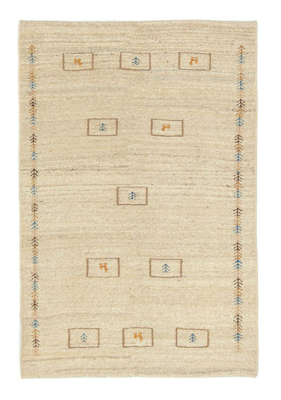 Gabbeh persa Alfombra 113x166cm - Perserteppich Wollteppich