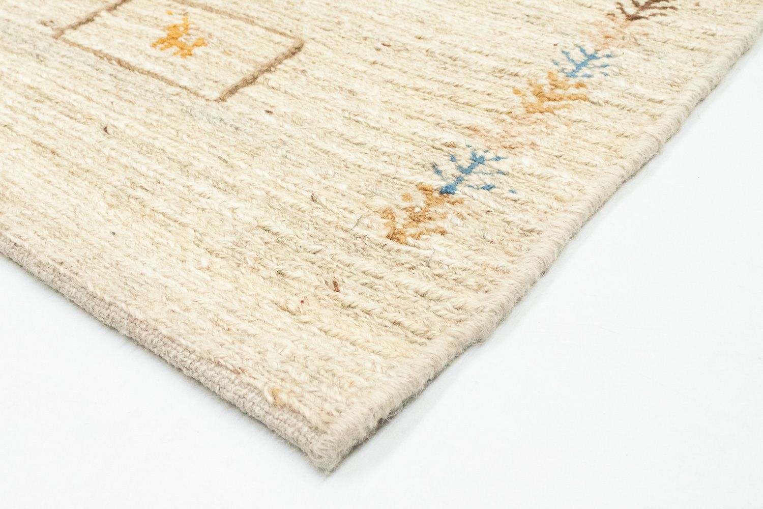 Alfombra Gabbeh - Persa - 166 x 113 cm - beige
