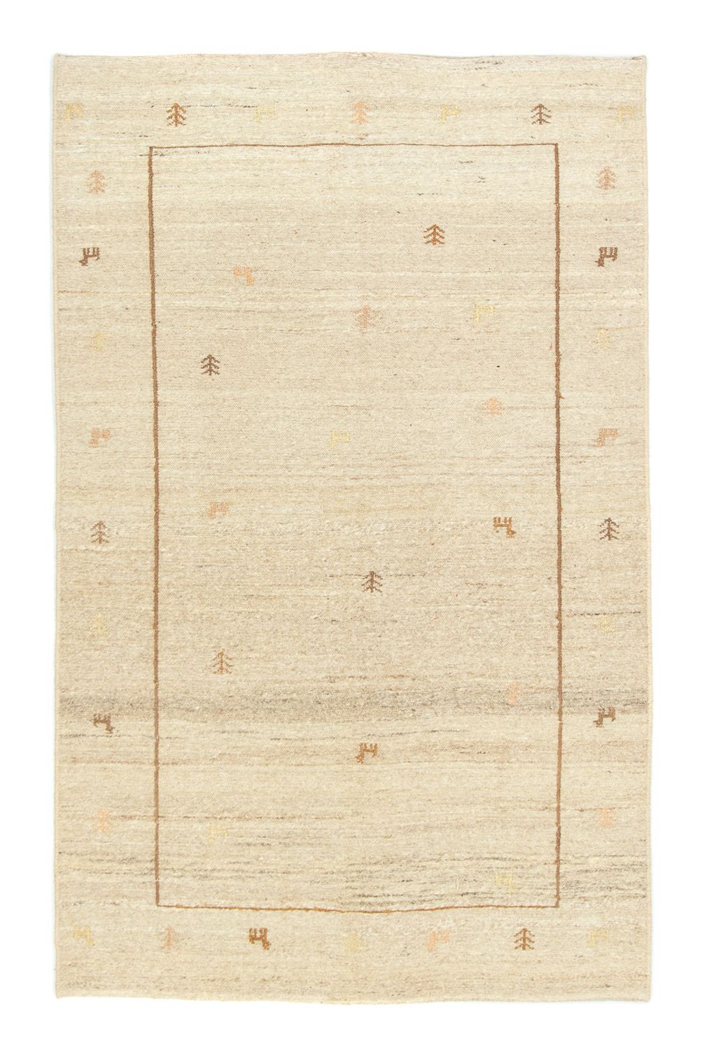 Alfombra Gabbeh - Persa - 171 x 110 cm - beige