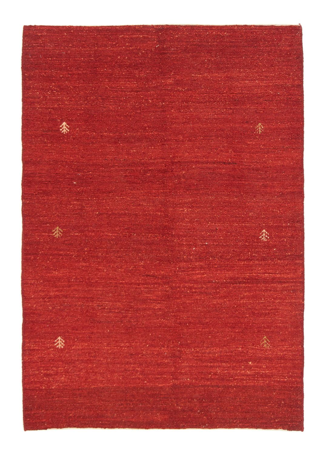Alfombra Gabbeh - Persa - 169 x 118 cm - rojo