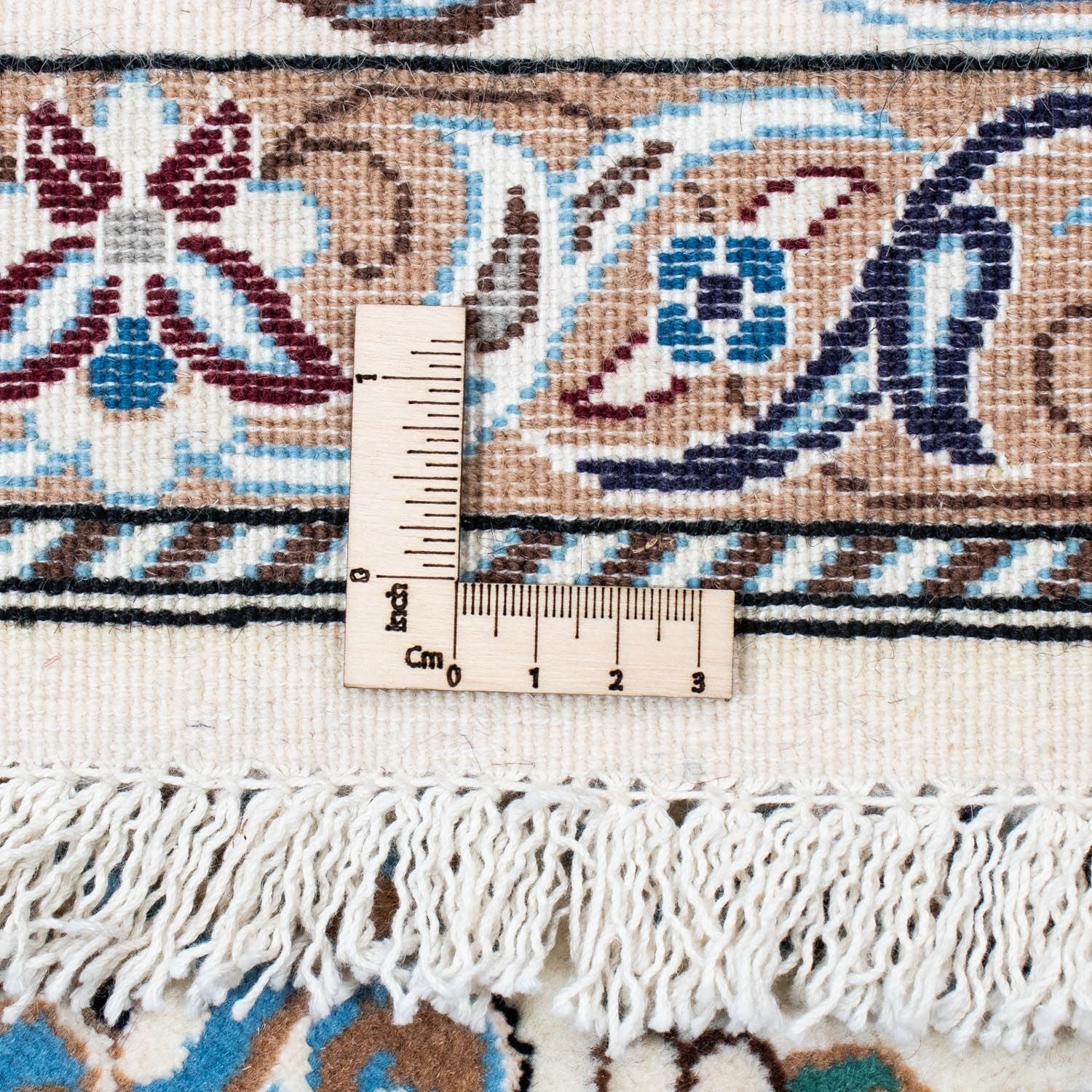 Alfombra Persa - Nain - Real - 306 x 203 cm - negro