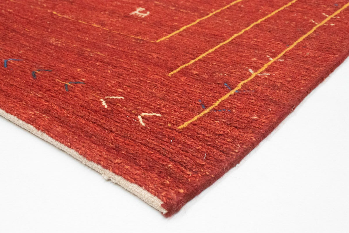 Alfombra Gabbeh - Persa - 165 x 113 cm - rojo