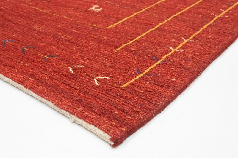Alfombra Gabbeh - Persa - 165 x 113 cm - rojo