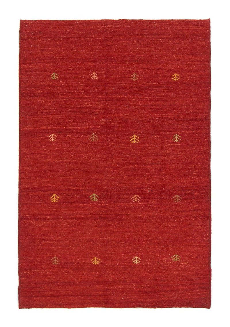 Alfombra Gabbeh - Persa - 151 x 100 cm - rojo