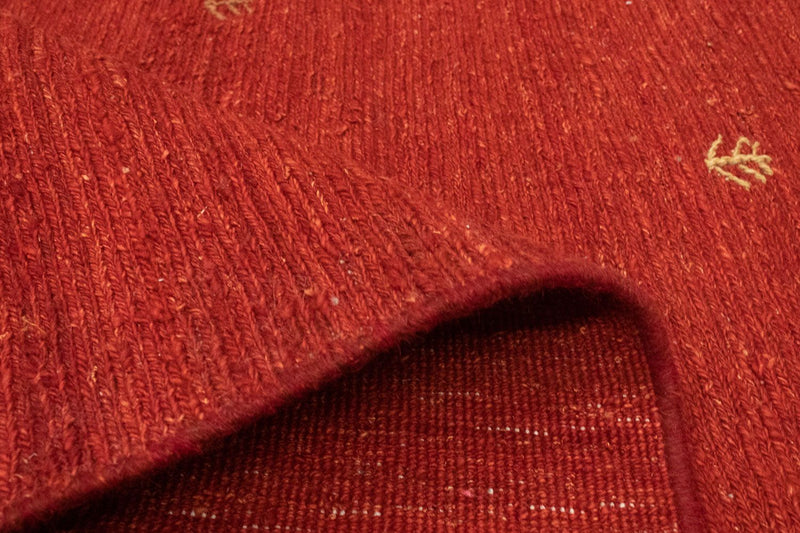 Alfombra Gabbeh - Persa - 151 x 100 cm - rojo