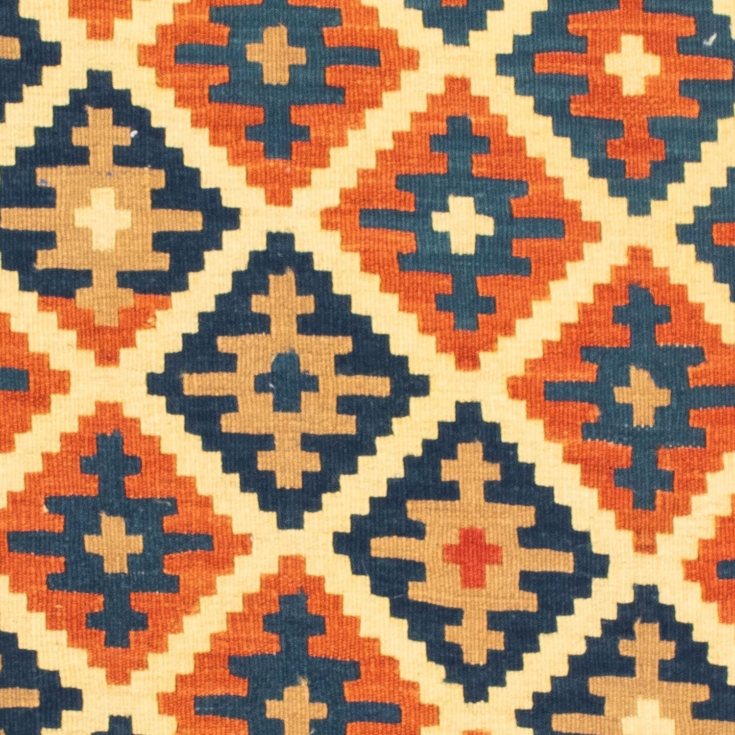 Alfombra Kelim - Oriental cuadrado  - 100 x 100 cm - beige
