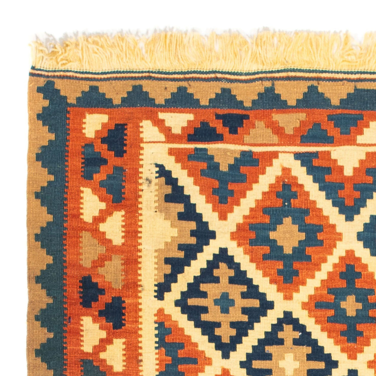 Kilim Fars Alfombra 100x100cm