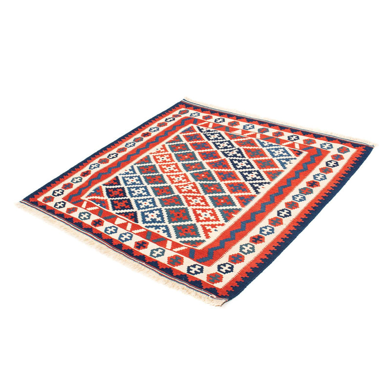 Alfombra Kelim - Oriental cuadrado  - 104 x 100 cm - multicolor