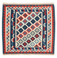 Kilim Fars Alfombra 100x100cm