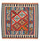 Alfombra Kelim - Oriental cuadrado  - 105 x 103 cm - rojo oscuro