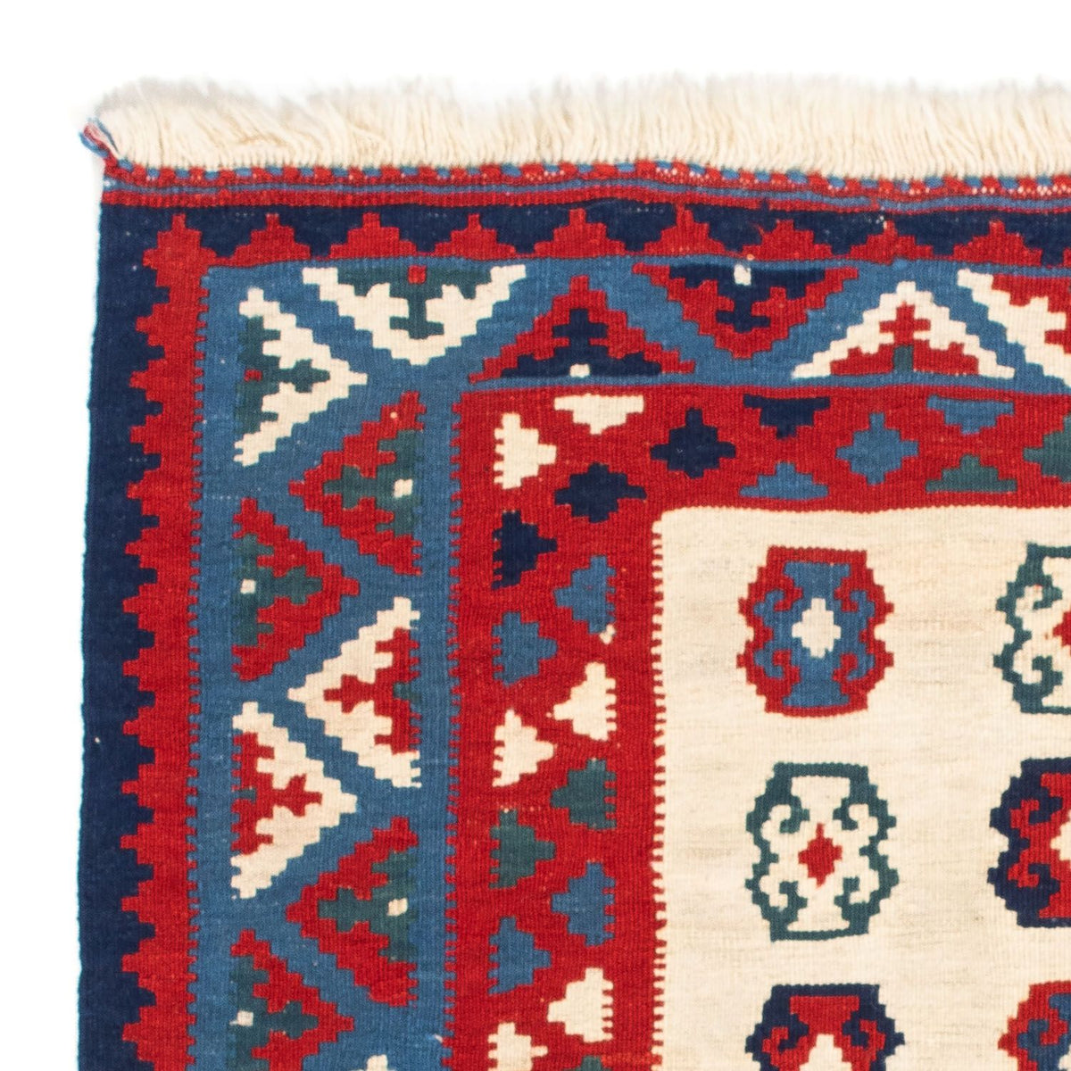 Kilim Fars Alfombra 100x100cm