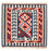 Alfombra Kelim - Oriental cuadrado  - 102 x 96 cm - multicolor