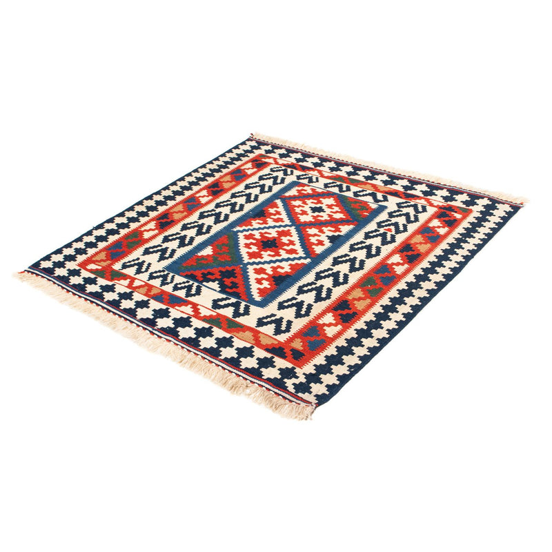 Alfombra Kelim - Oriental cuadrado  - 102 x 96 cm - multicolor