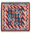 Alfombra Kelim - Oriental cuadrado  - 105 x 105 cm - azul oscuro