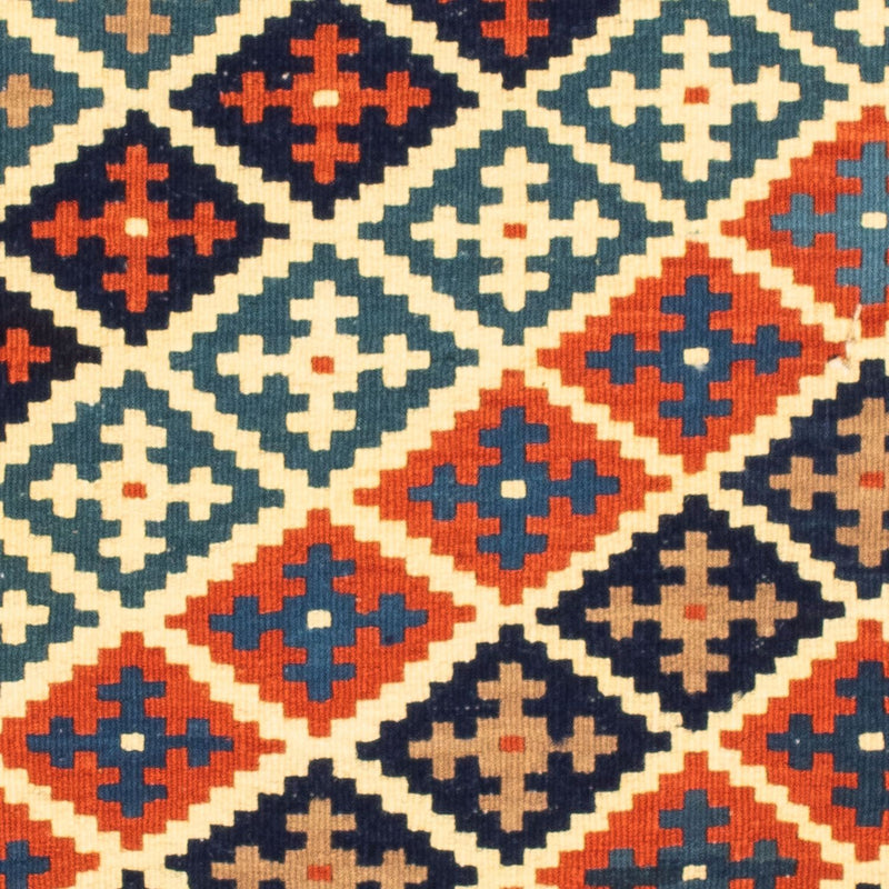 Alfombra Kelim - Oriental cuadrado  - 107 x 101 cm - beige