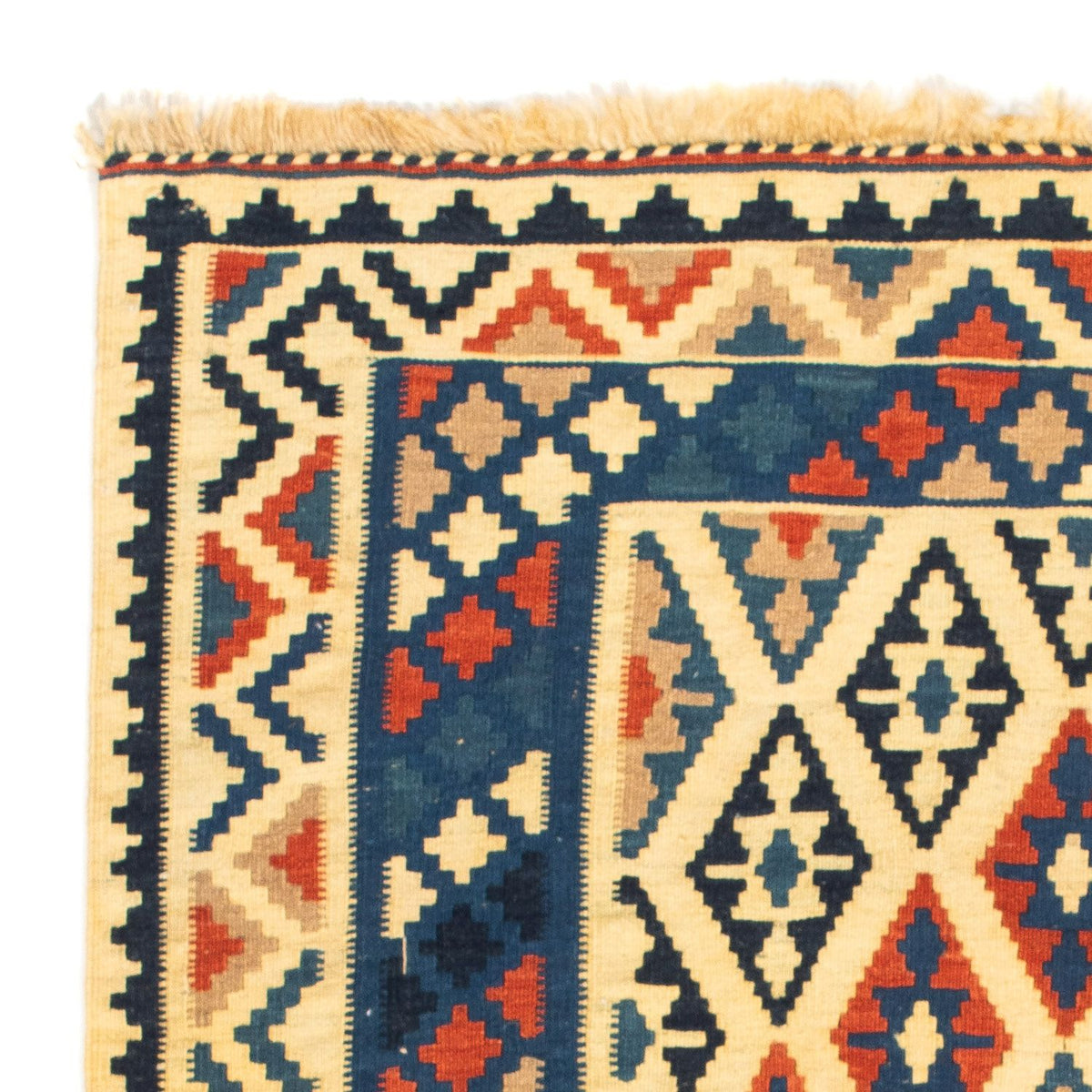 Kilim Fars Alfombra 100x100cm