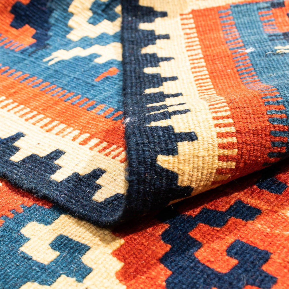 Alfombra Kelim - Oriental cuadrado  - 104 x 101 cm - multicolor
