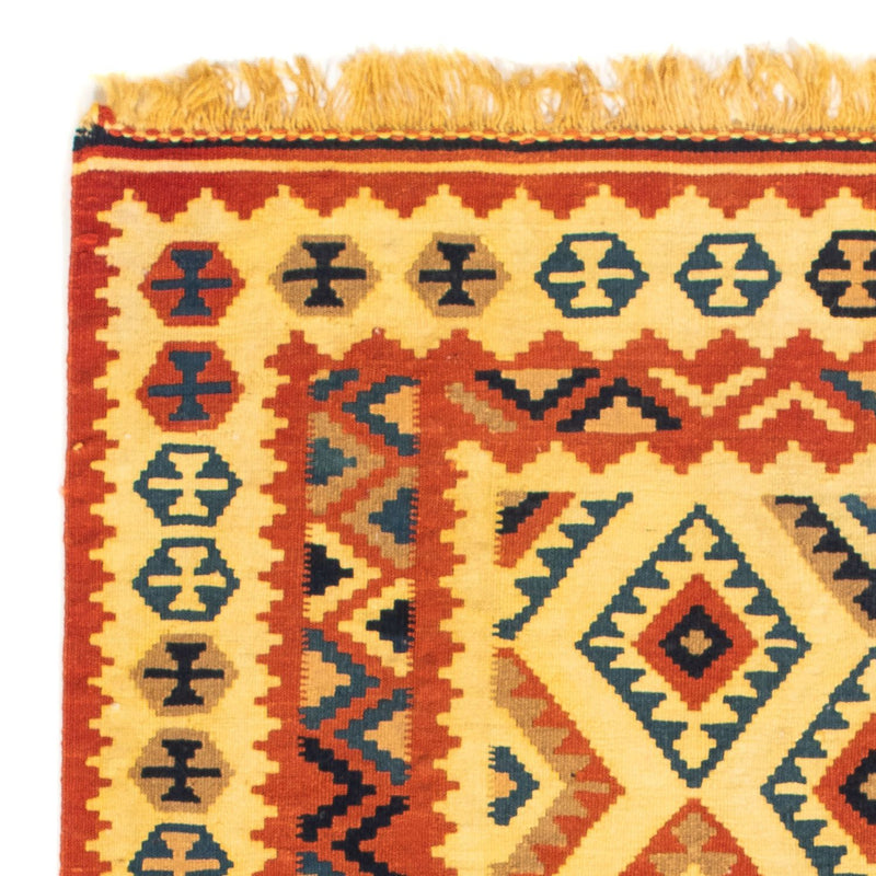 Alfombra Kelim - Oriental cuadrado  - 103 x 100 cm - beige