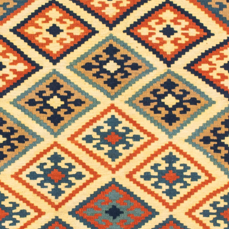 Alfombra Kelim - Oriental cuadrado  - 103 x 100 cm - beige