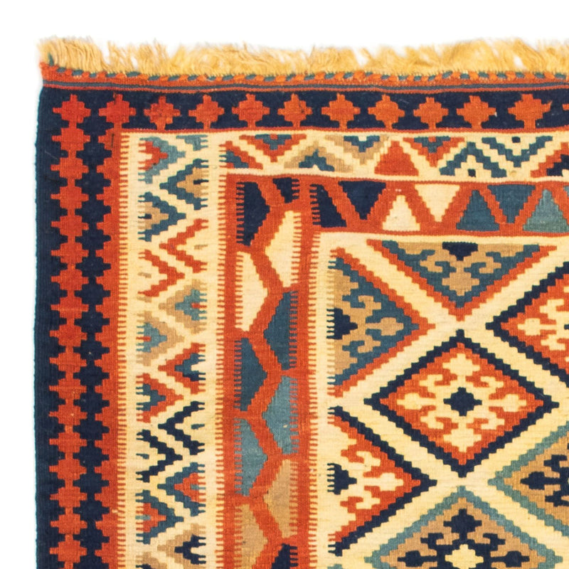 Alfombra Kelim - Oriental cuadrado  - 103 x 100 cm - beige