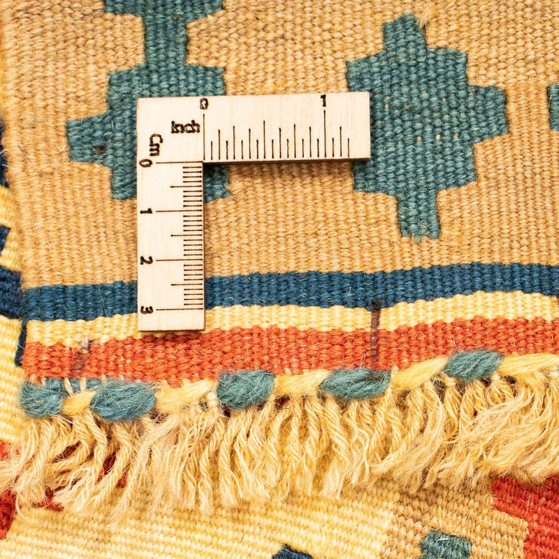 Alfombra Kelim - Oriental cuadrado  - 105 x 103 cm - multicolor