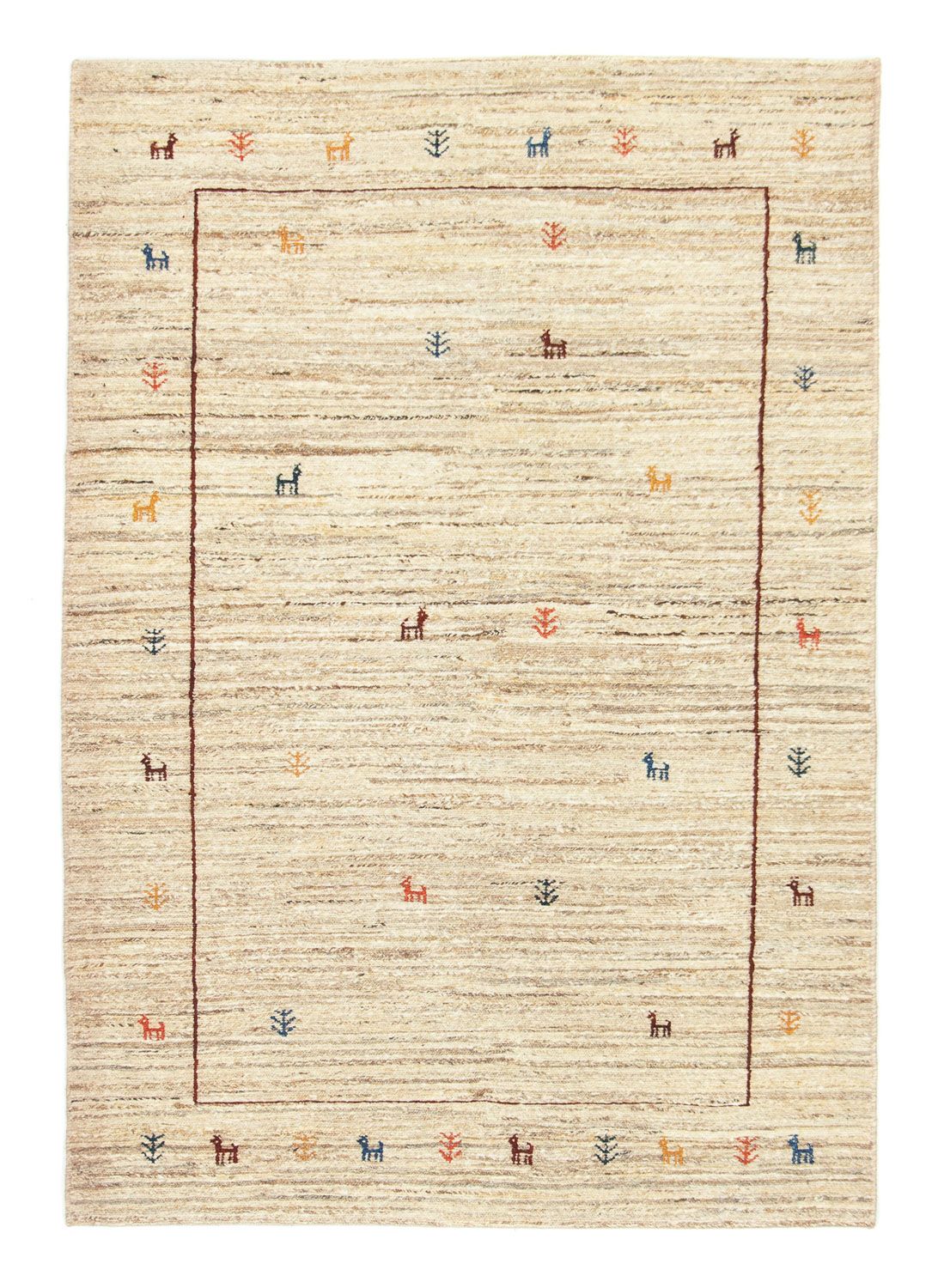 Alfombra Gabbeh - Persa - 174 x 121 cm - beige