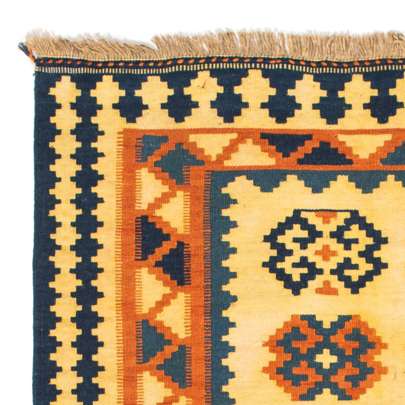 Alfombra Kelim - Oriental cuadrado  - 107 x 100 cm - beige claro