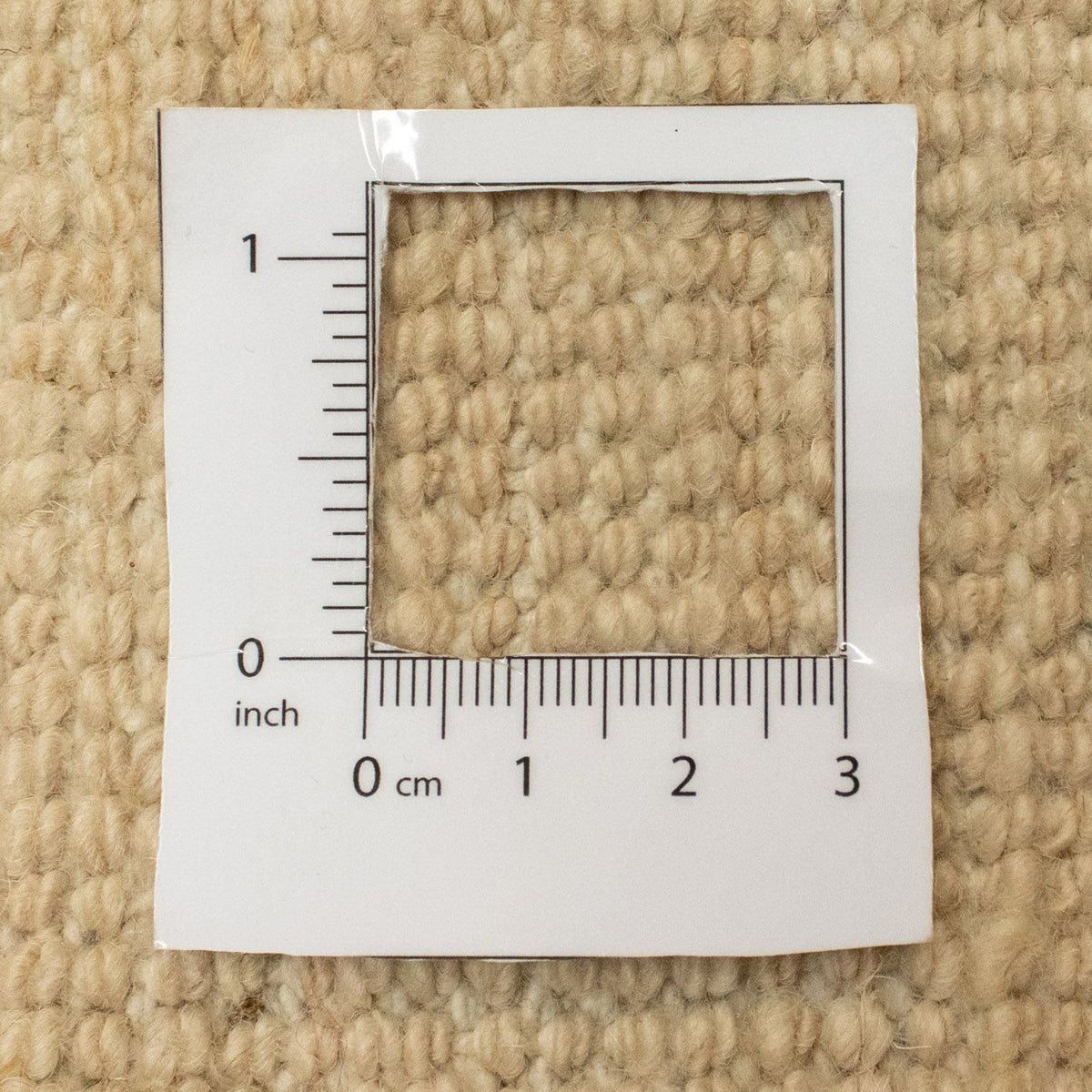 Alfombra Gabbeh - Indus - 186 x 118 cm - beige