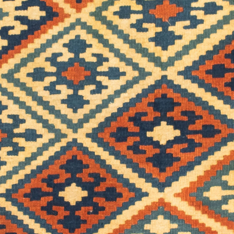 Alfombra Kelim - Oriental cuadrado  - 105 x 95 cm - multicolor