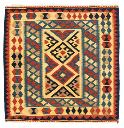 Kilim Fars Alfombra 100x100cm