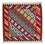 Alfombra Kelim - Oriental cuadrado  - 103 x 97 cm - azul oscuro