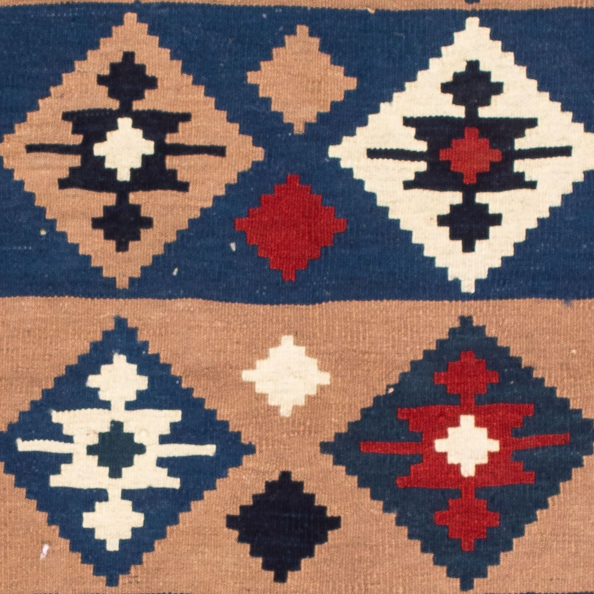 Alfombra Kelim - Oriental cuadrado  - 100 x 97 cm - multicolor