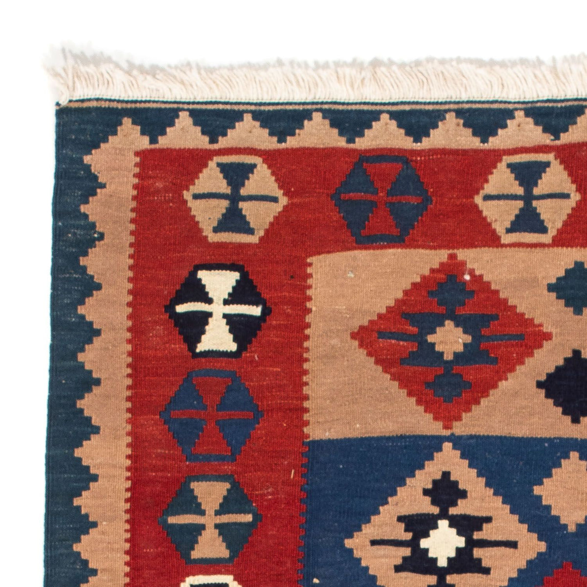 Alfombra Kelim - Oriental cuadrado  - 100 x 97 cm - multicolor